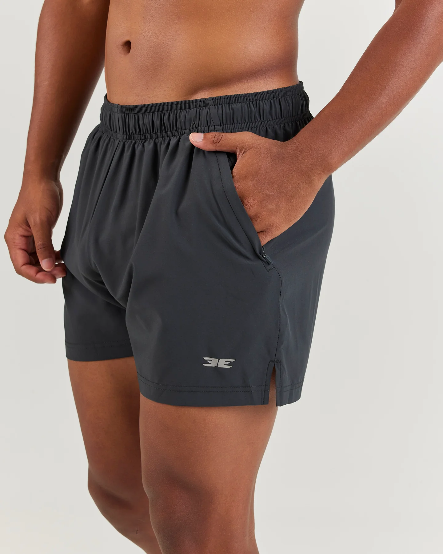 4" Elite Aero Shorts - Slate - Image 4
