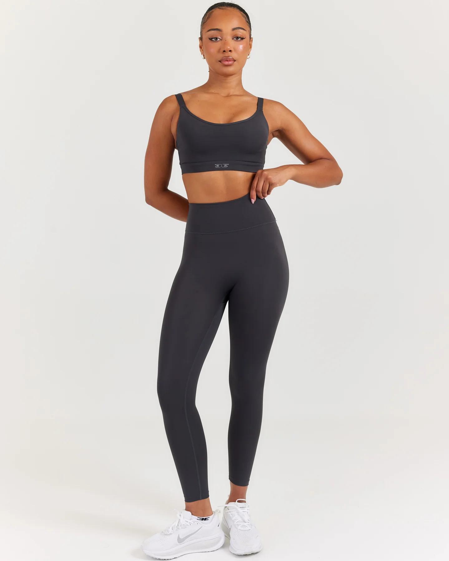 7/8 PerForm Leggings - Charcoal - Image 4