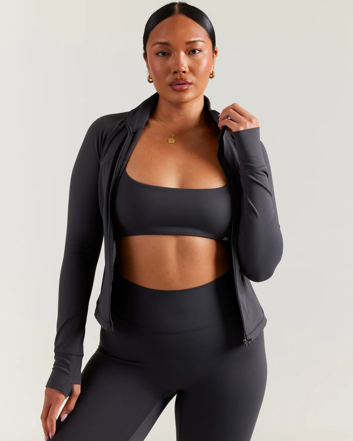 Airey Jacket - Charcoal - Image 8
