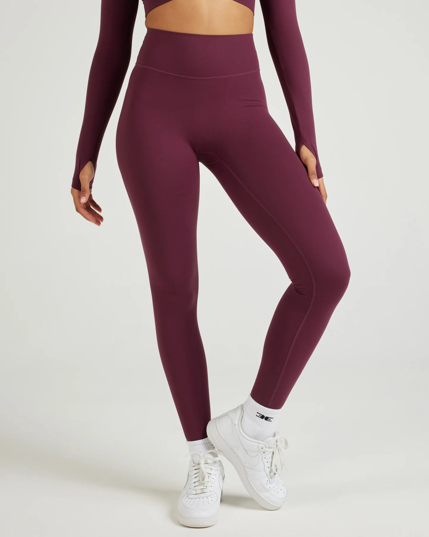 Airey Leggings V1 - Cherry Cola