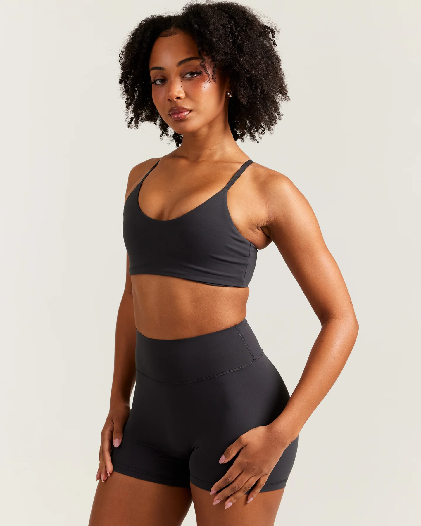 Airey Micro Bra - Charcoal - Image 3