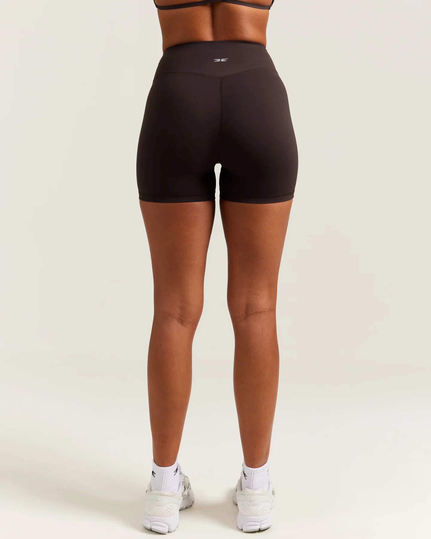 Airey Mini Shorts - Coffee Bean - Image 3