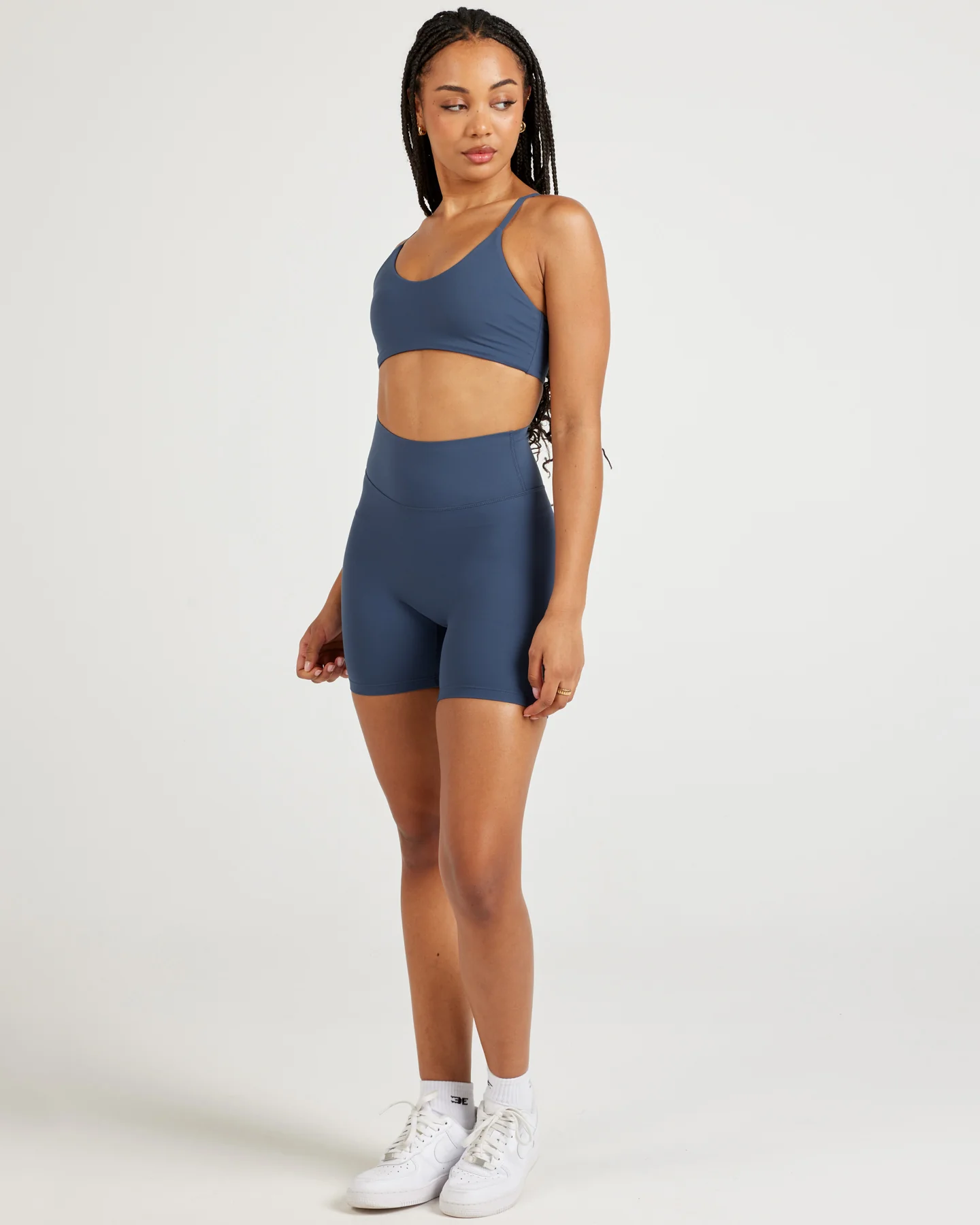 Airey Shorts - Mid Blue - Image 5