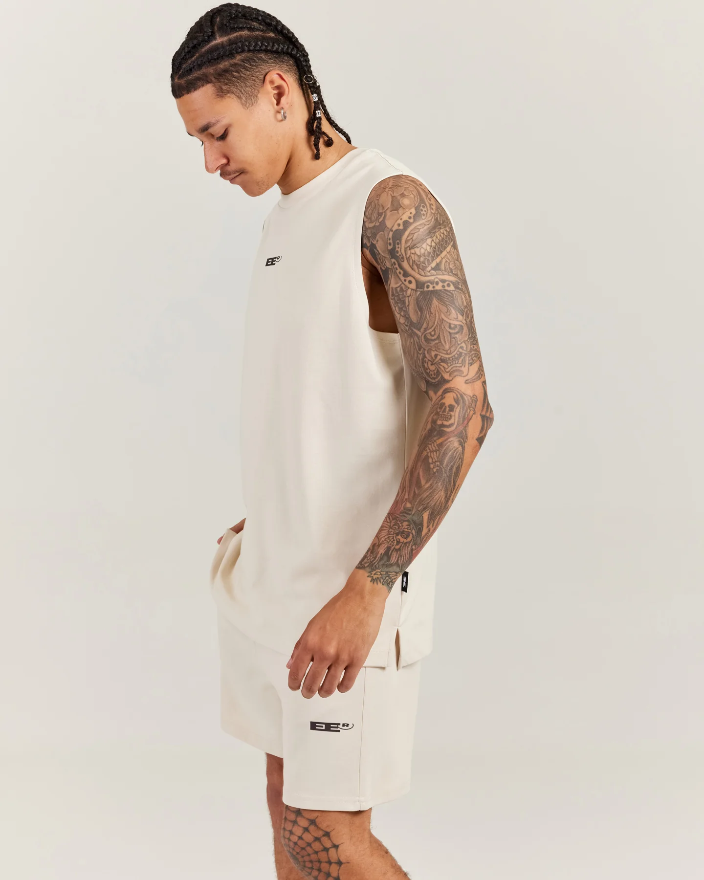 Arc Men's Tank - Bone - Image 3
