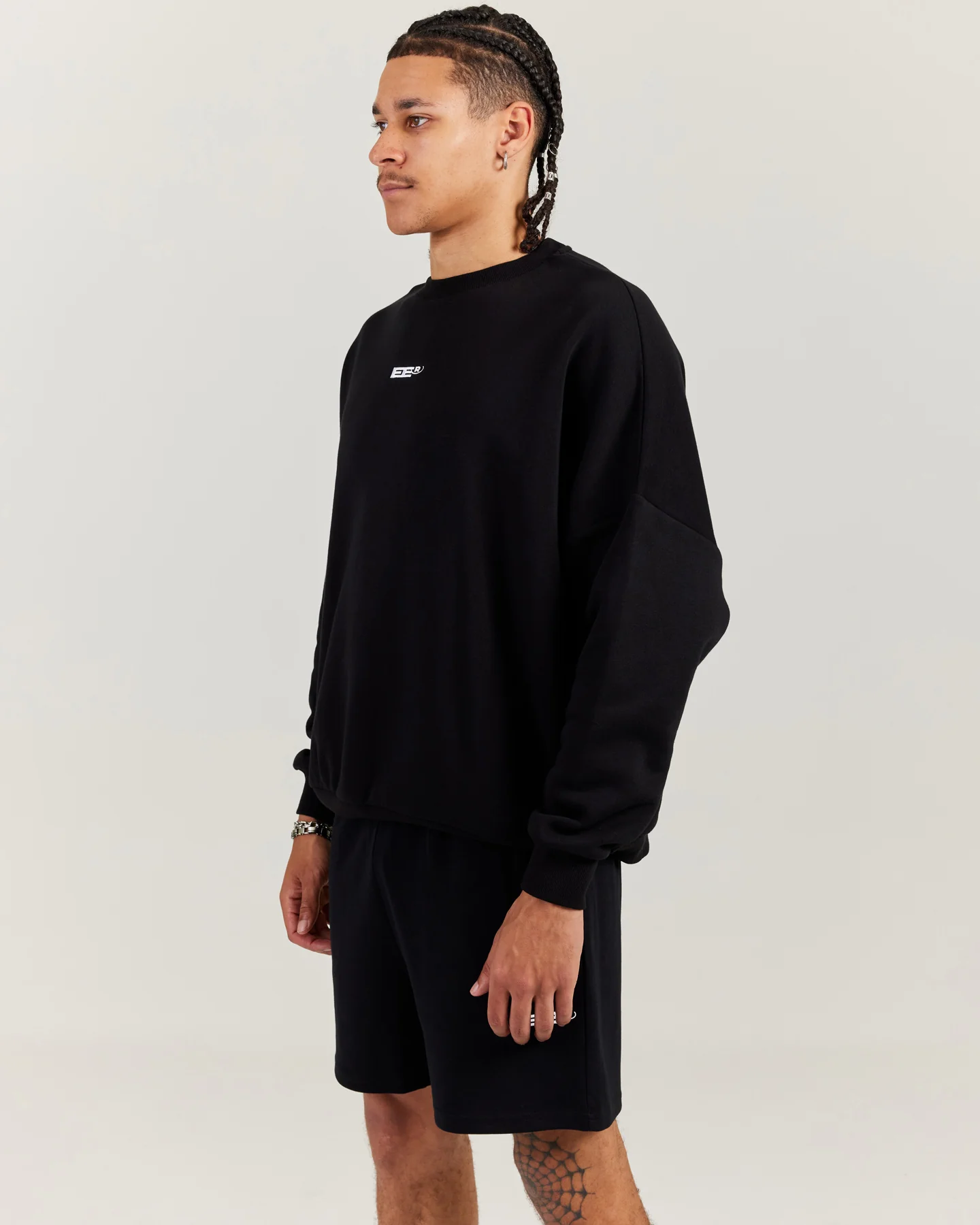 Arc Unisex Crewneck - Black - Image 5