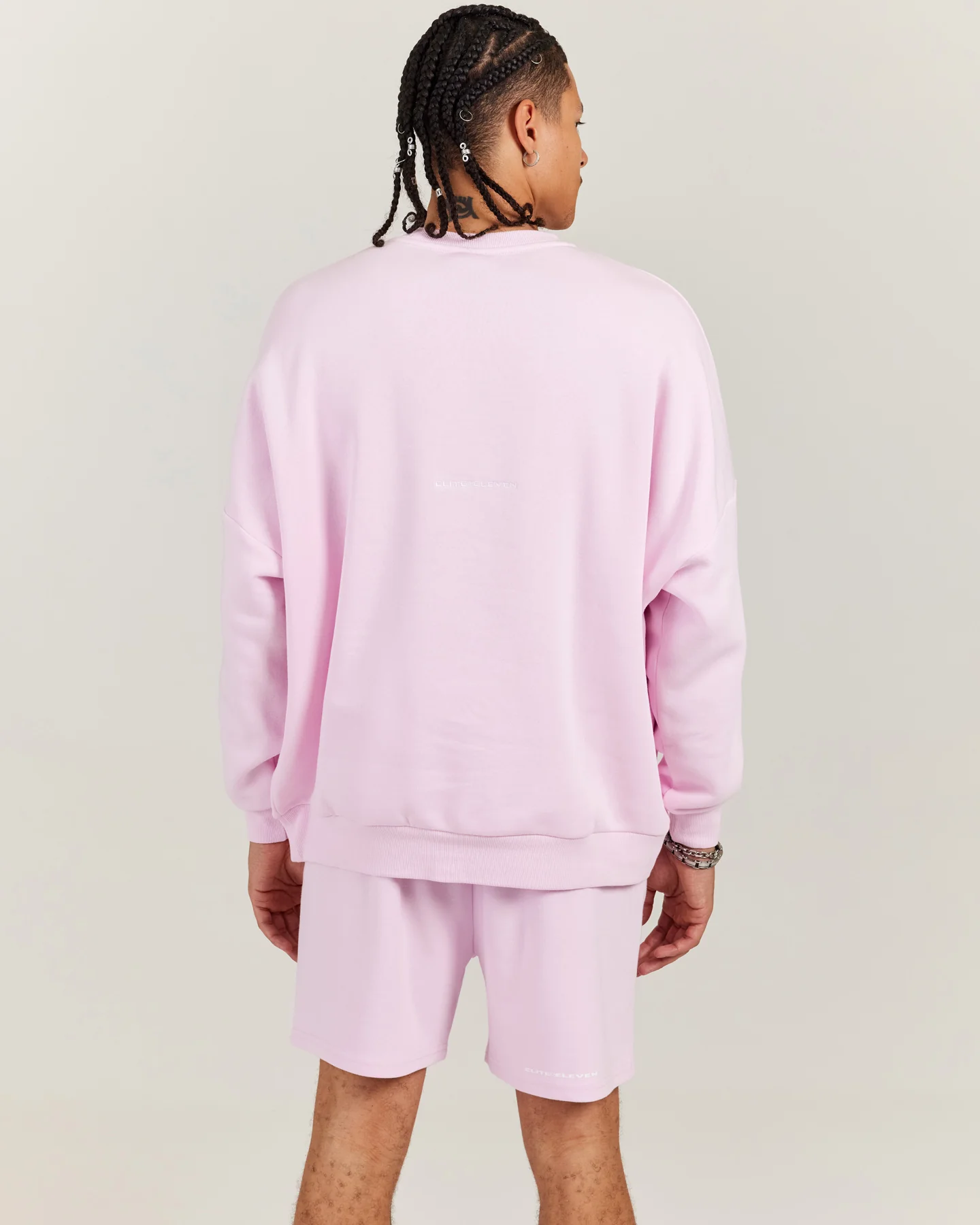 Arc Unisex Crewneck - Soft Pink - Image 7