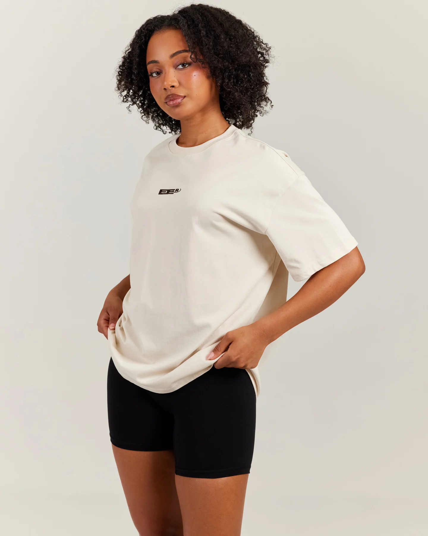 Arc Women's Oversize Tee - Bone - Image 3