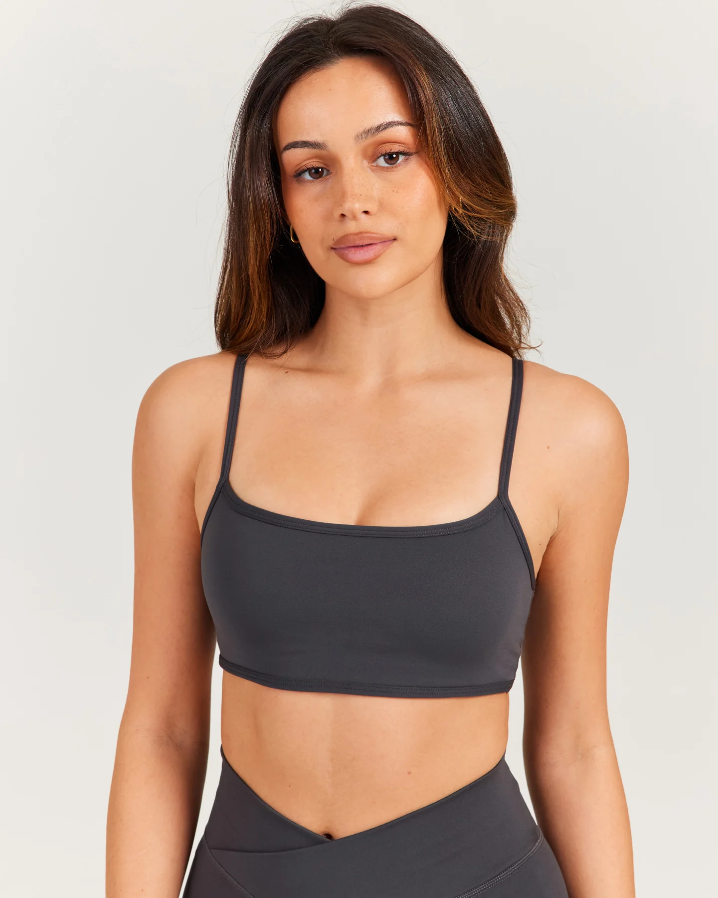 Aura Core Bra - Charcoal - Image 4