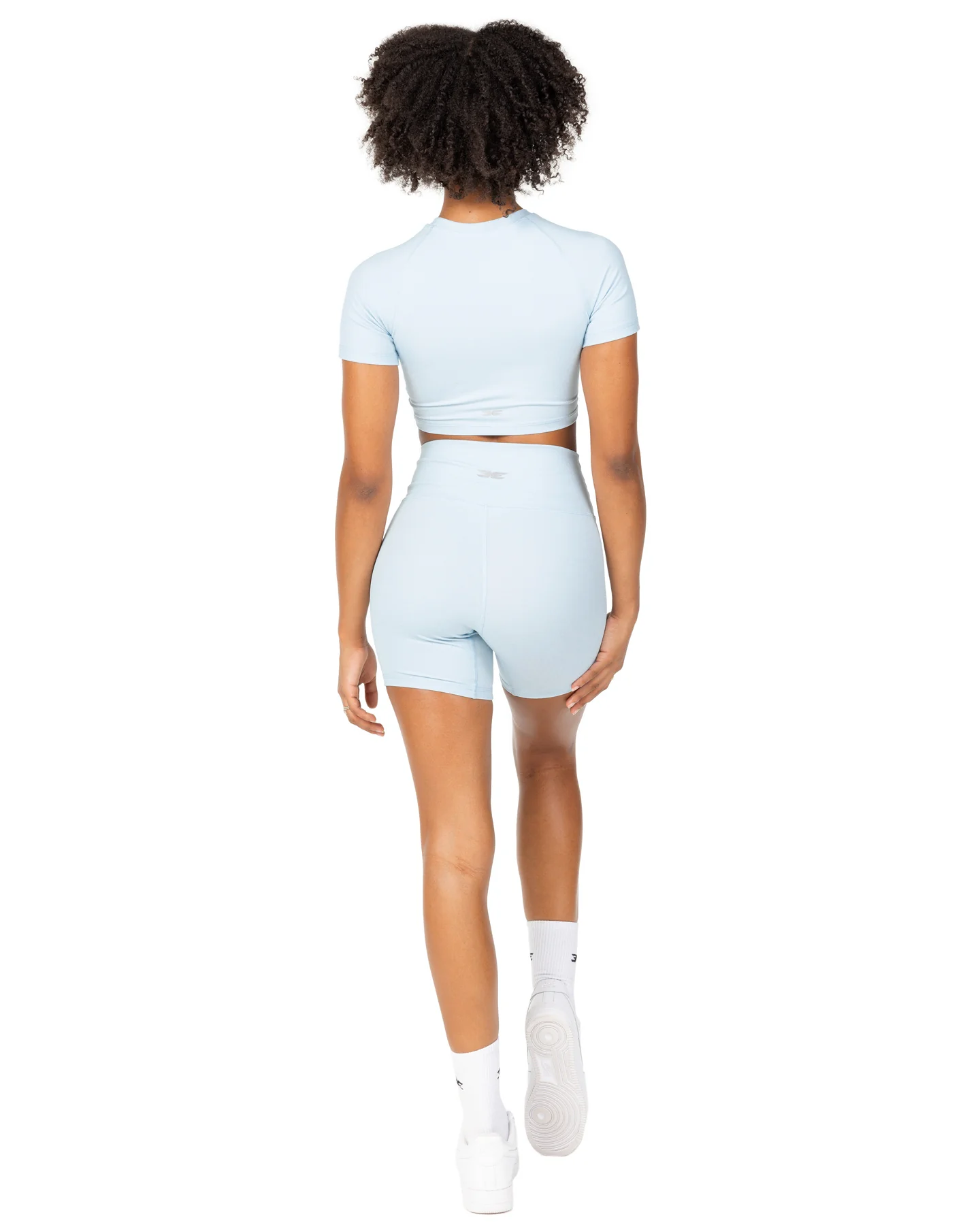 Aura Crop Tee - Sky Blue - Image 4