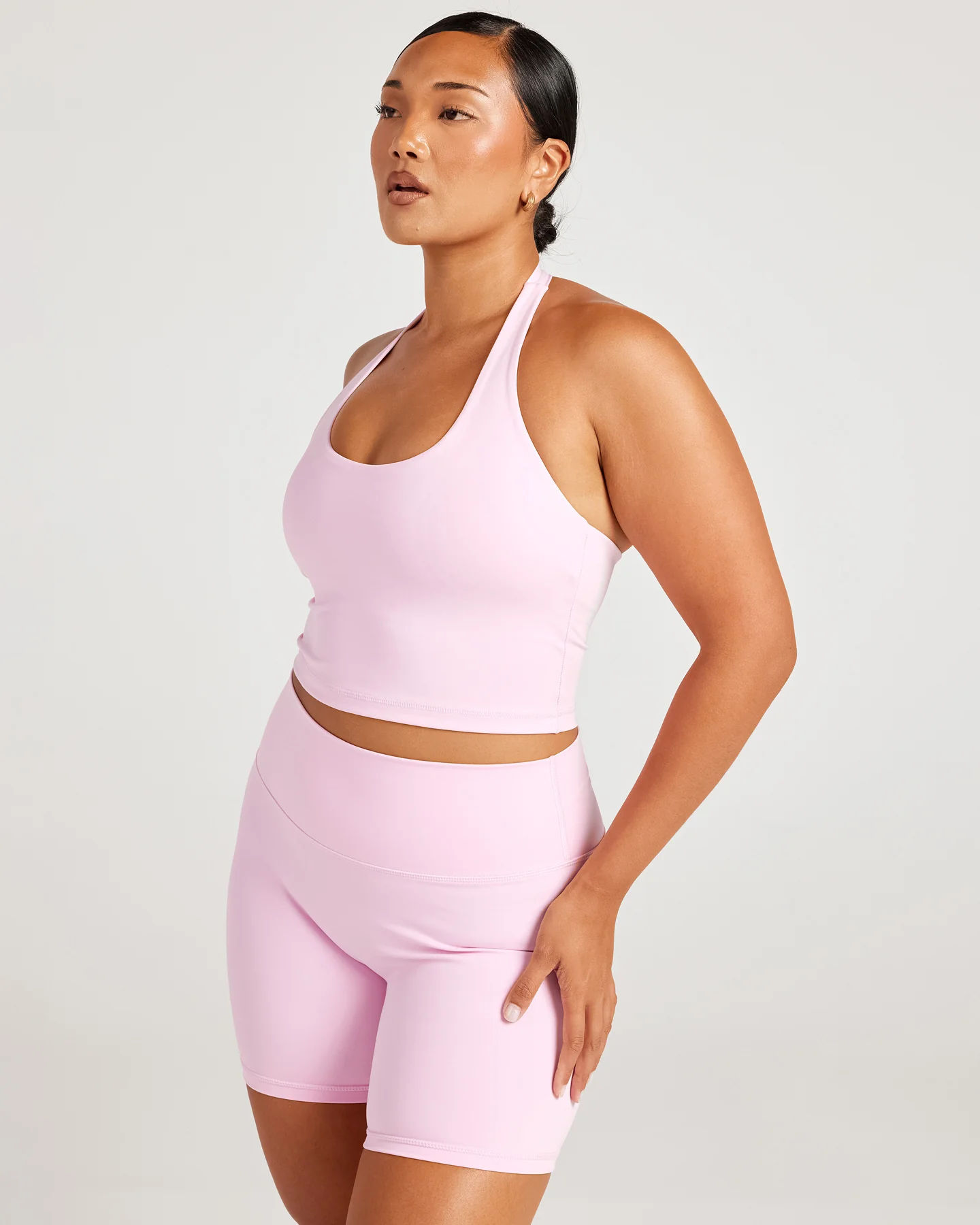 Aura Halter Tank - Candy Pink - Image 3