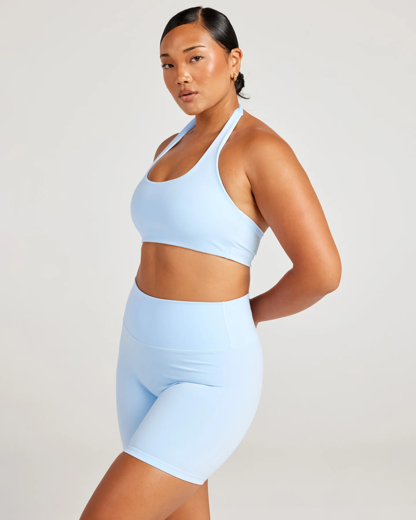 Aura Halter V2 Bra - Blue - Image 5