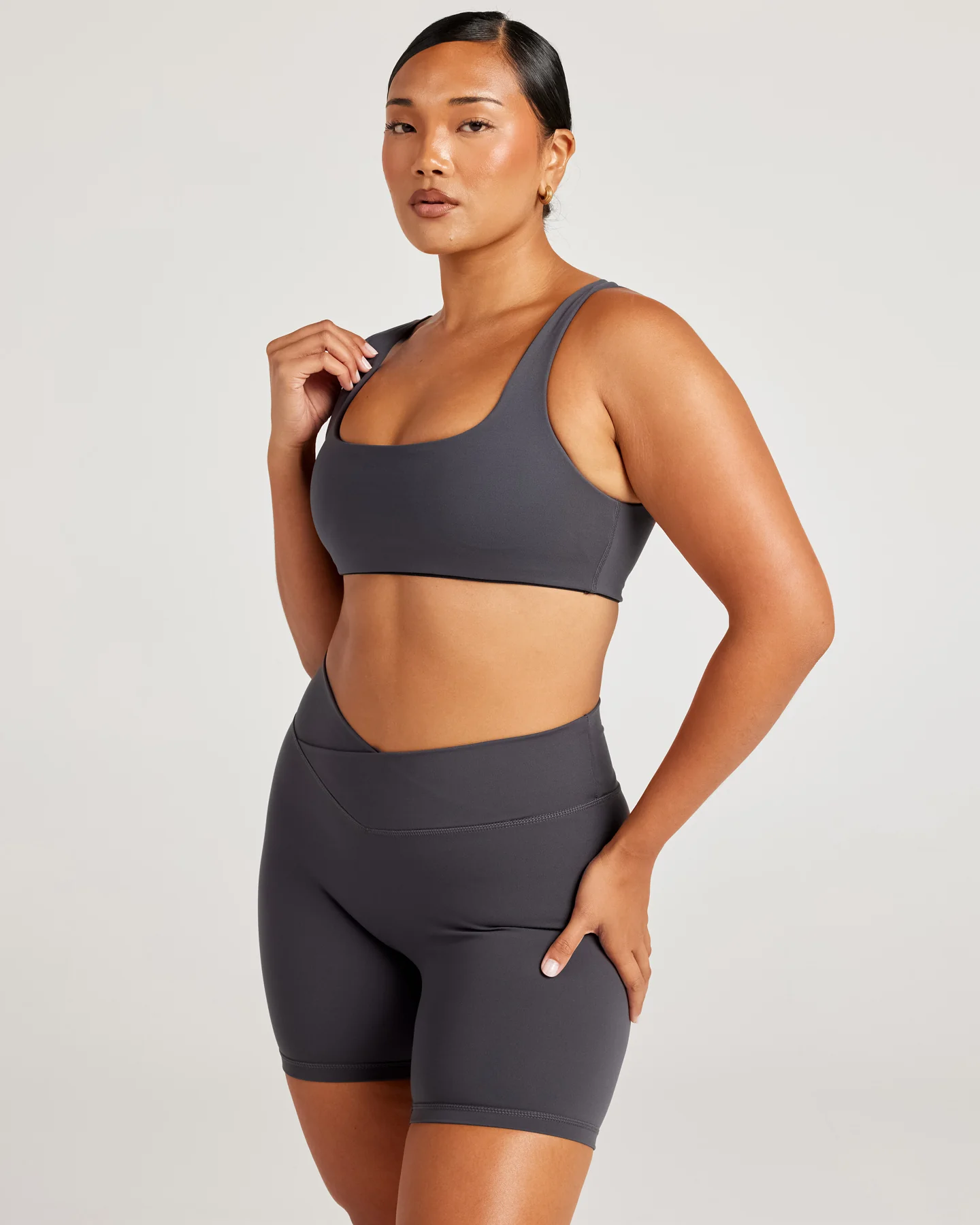 Aura Lift Bra - Charcoal - Image 3