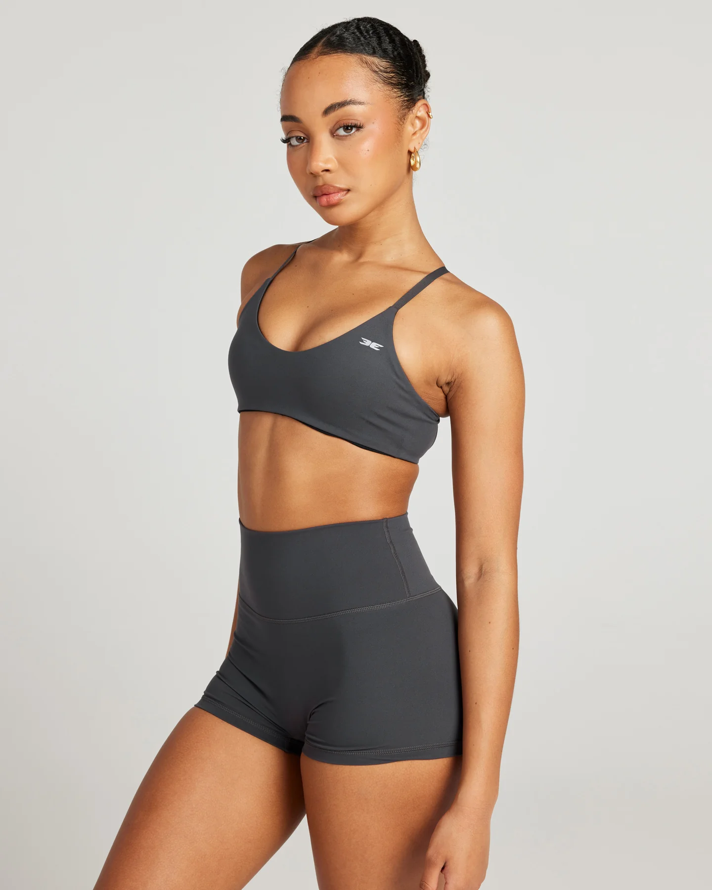 Aura Lite Bra - Charcoal - Image 3