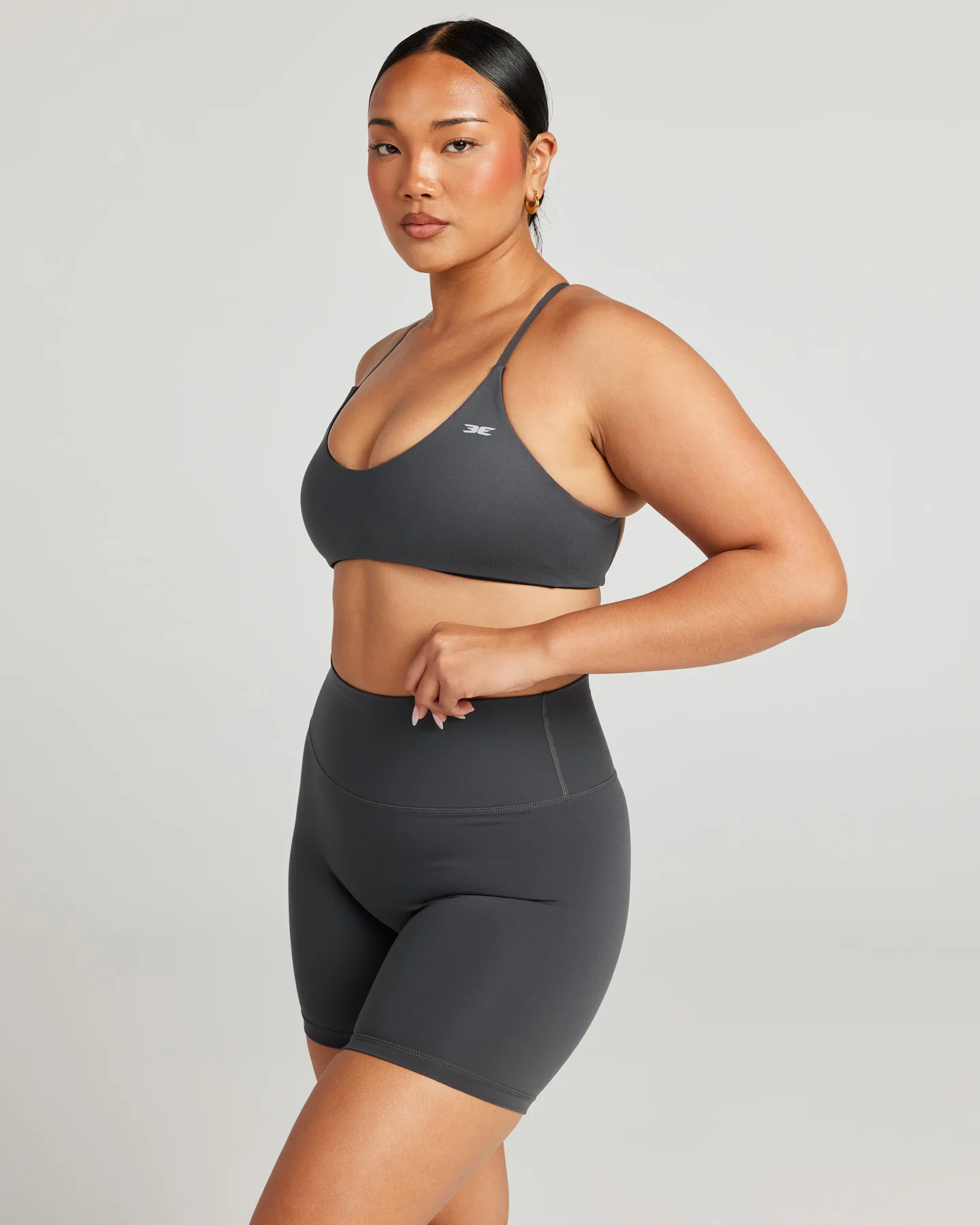 Aura Lite Bra - Charcoal - Image 5