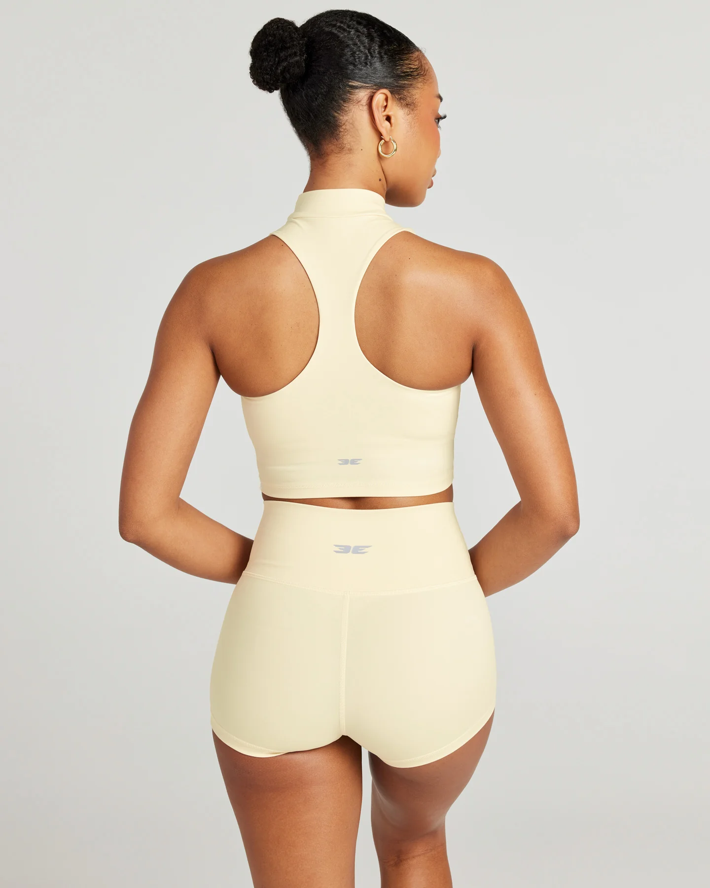 Aura Mock Neck Tank - Butter - Image 6