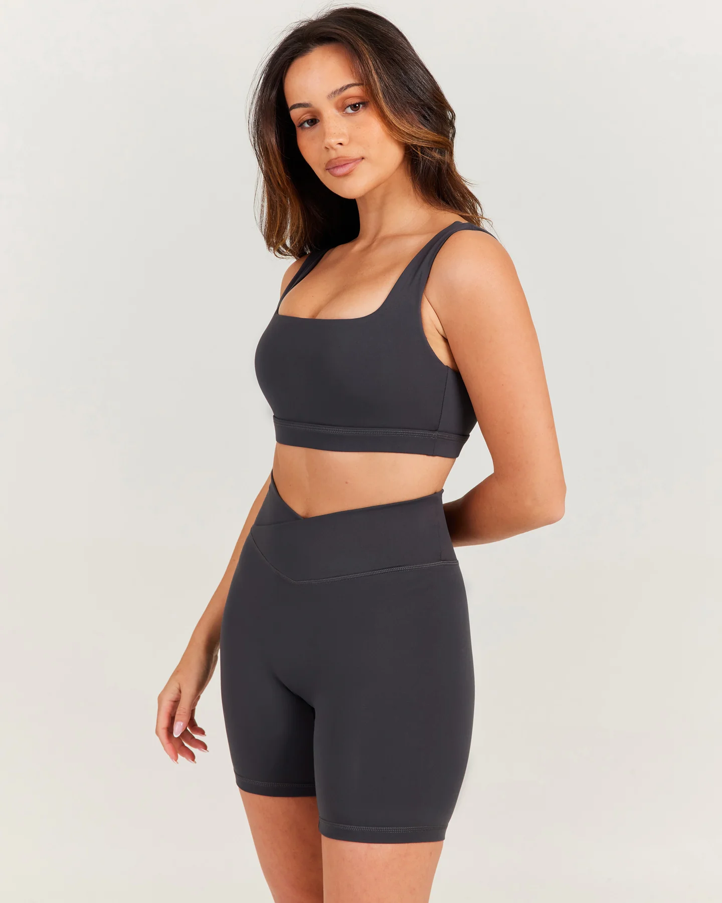 Aura Muse Bra - Charcoal - Image 3