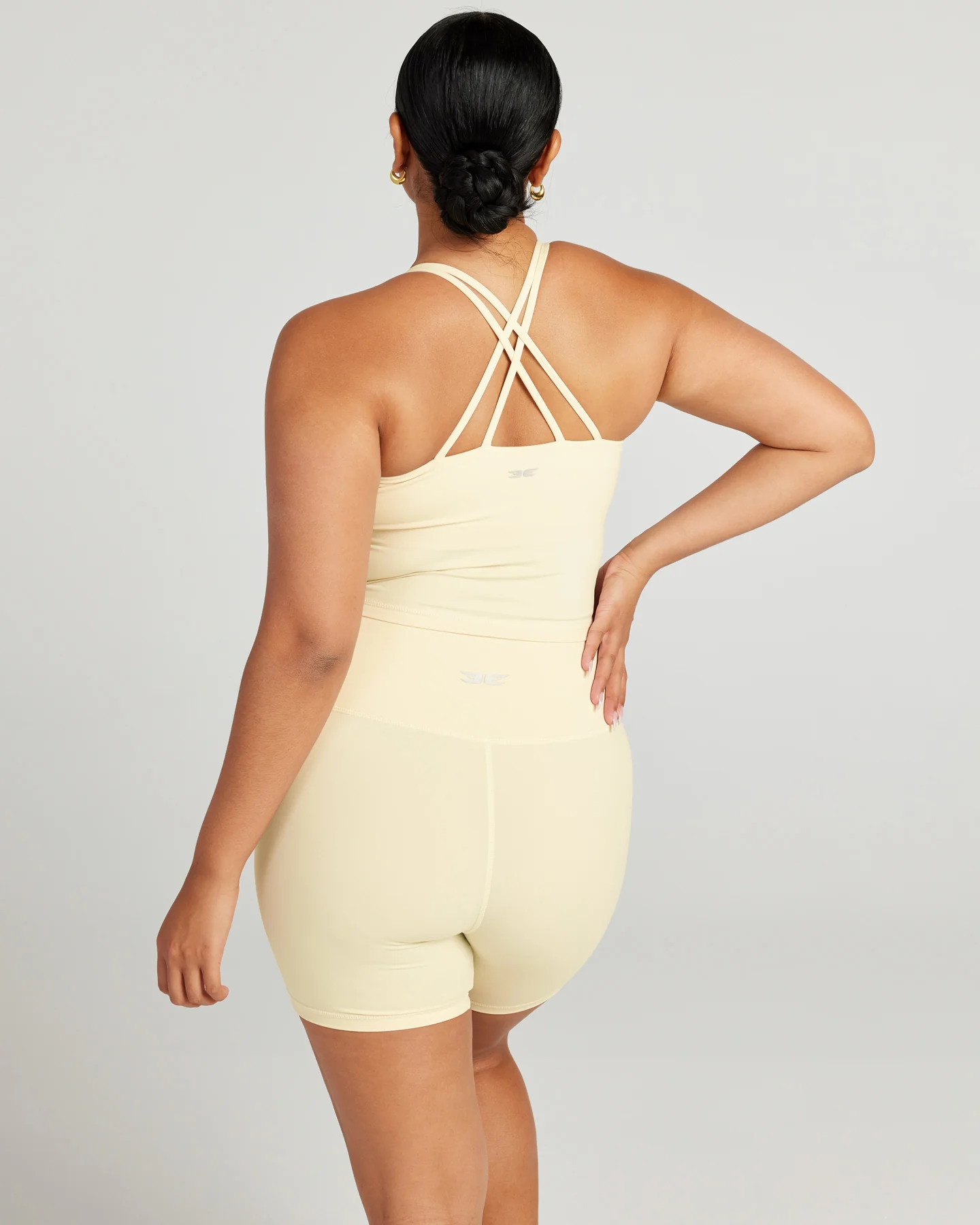 Aura Thin Strap Tank - Butter - Image 6