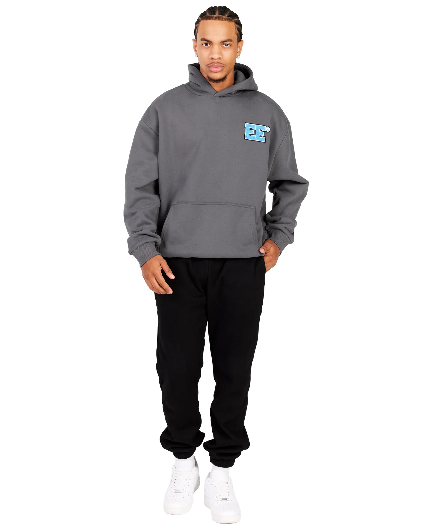 Collegiate V2 Hoodie - Cool Slate - Image 5