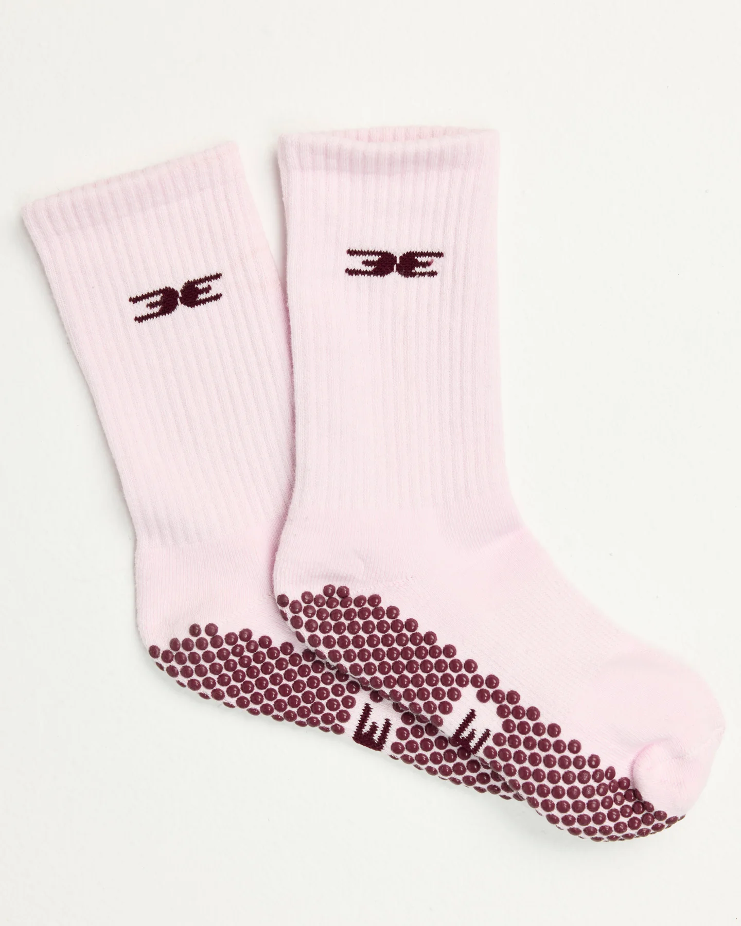 EE Crew Grip Socks - Candy Pink/Cherry Cola - Image 2