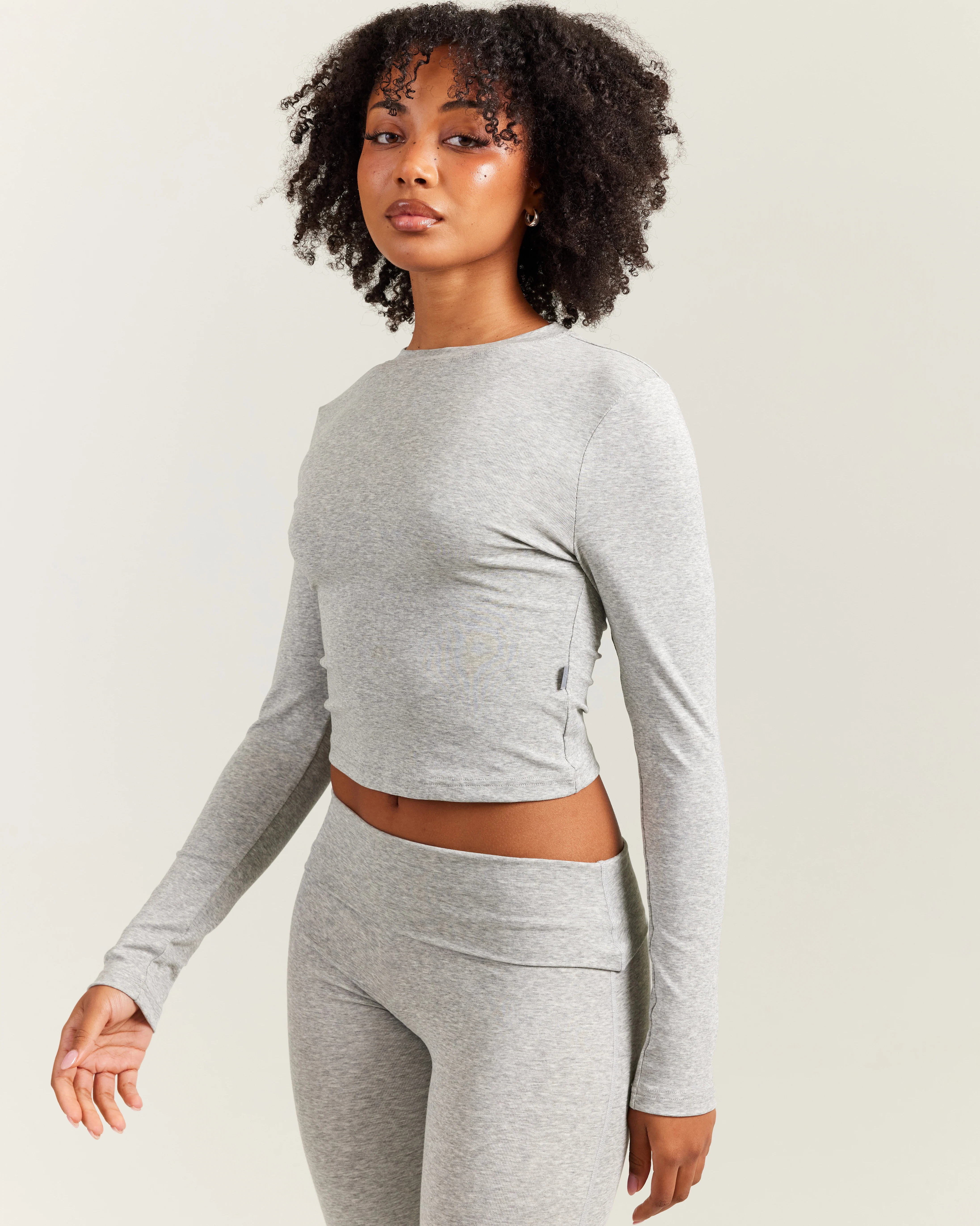 EE Lounge Long Sleeve - Heather Grey - Image 3