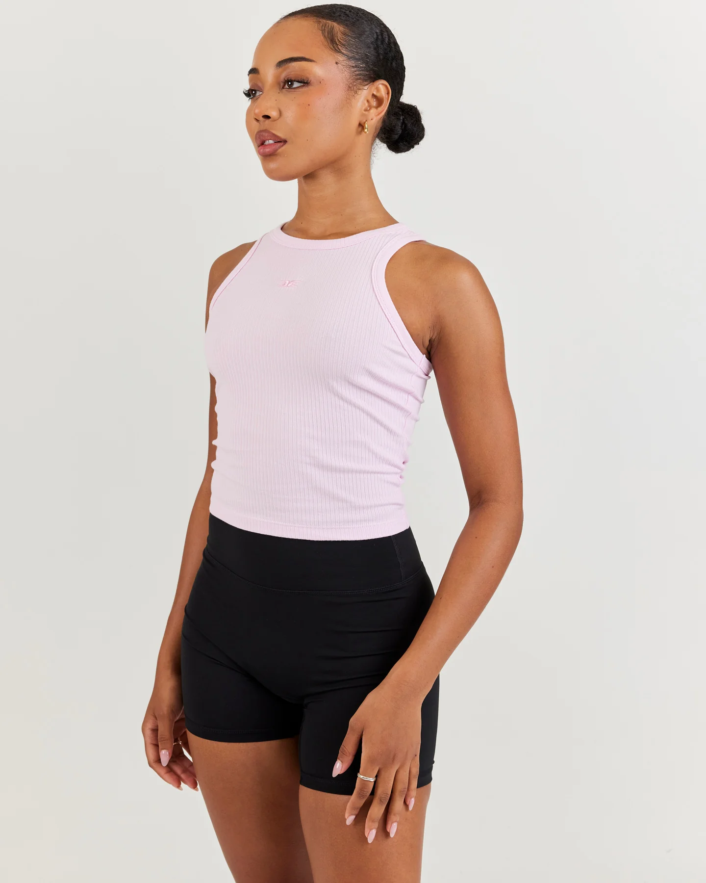 EE Ribbed Singlet - Pink - Image 3