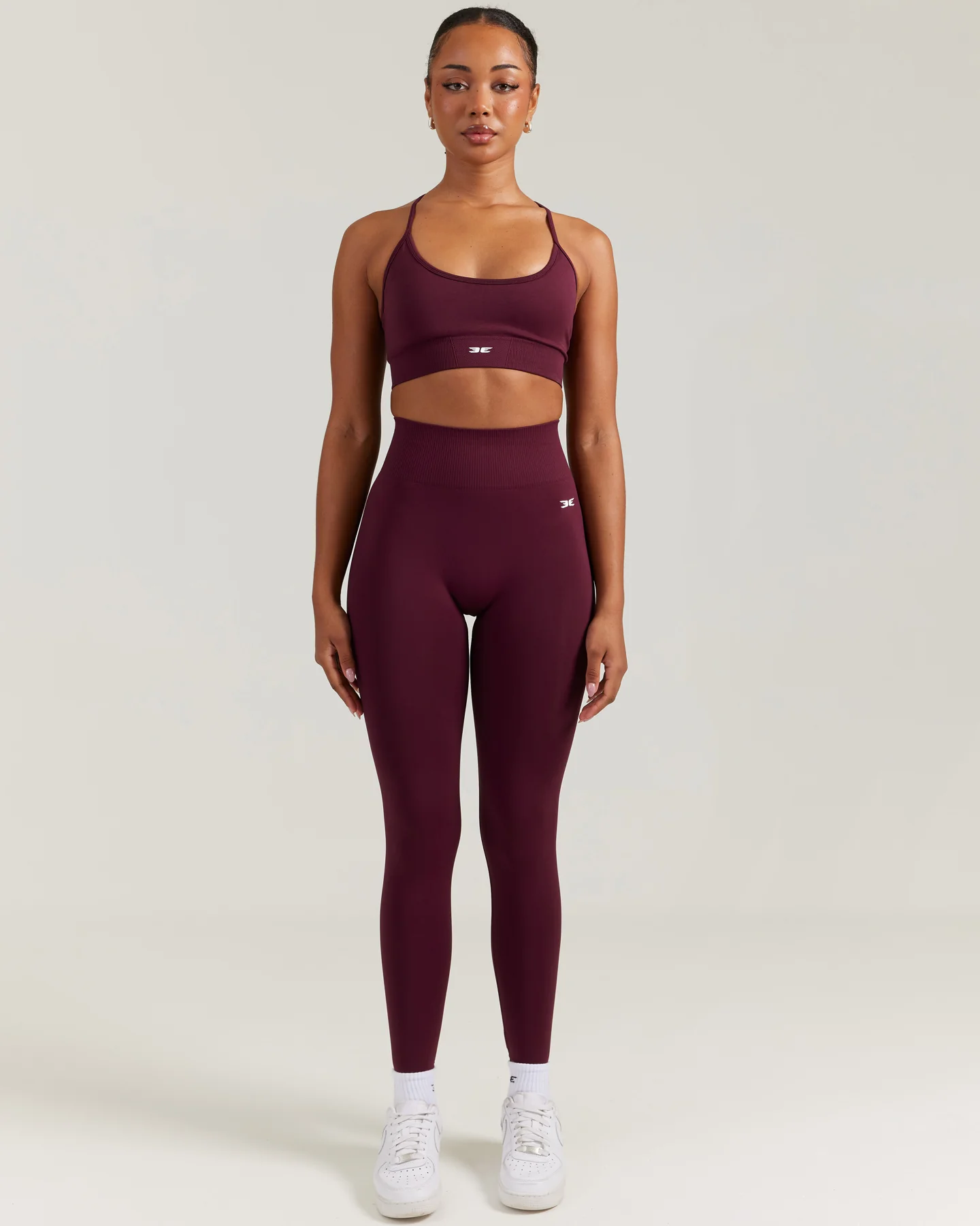 Elite Seamless Leggings - Cherry Cola - Image 4