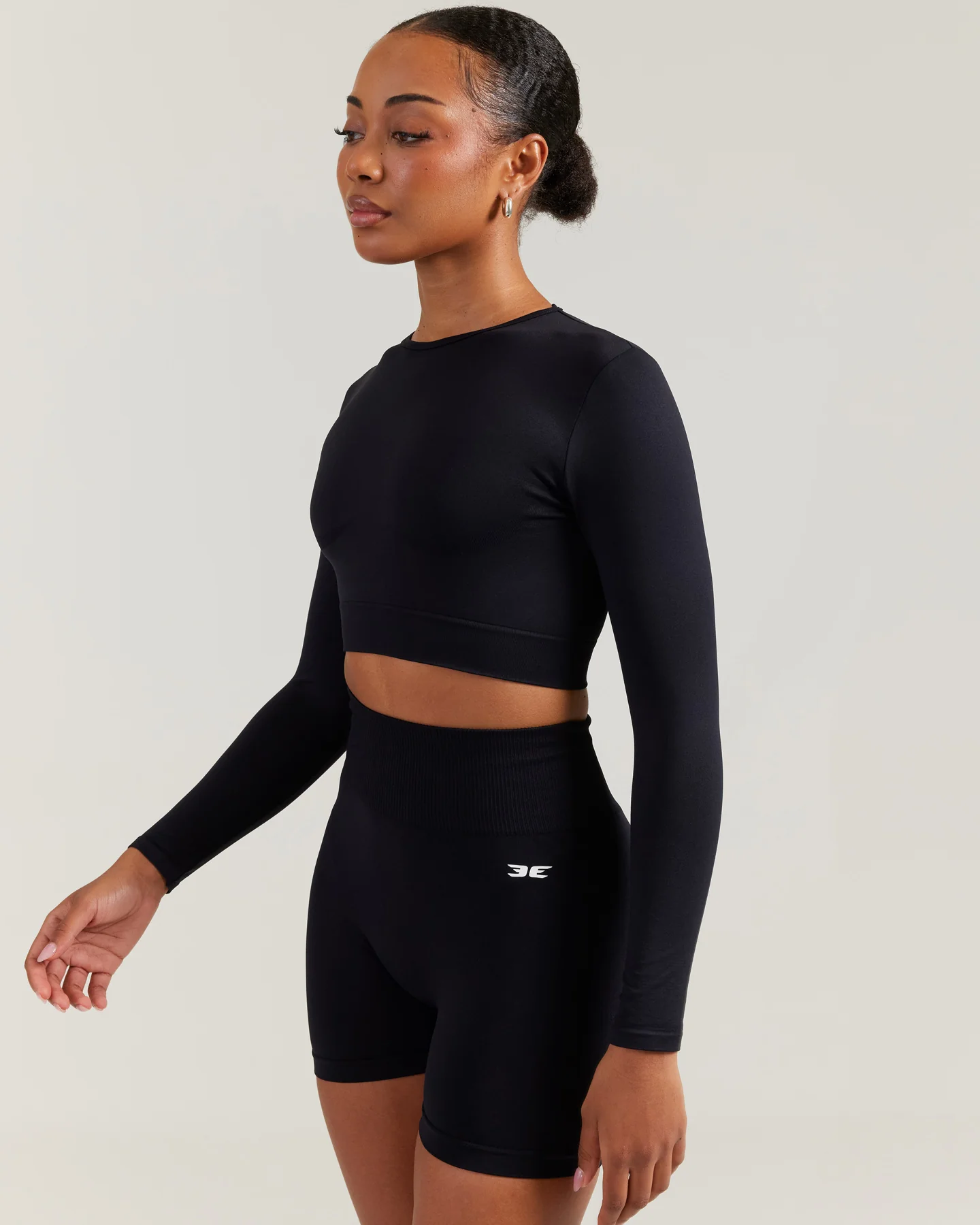 Elite Seamless Long Sleeve - Black - Image 3
