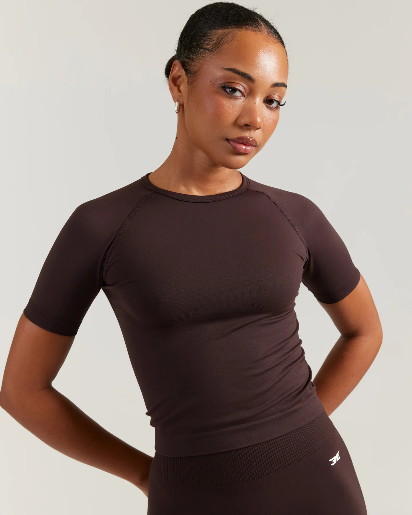 Elite Seamless Tee - Espresso - Image 4