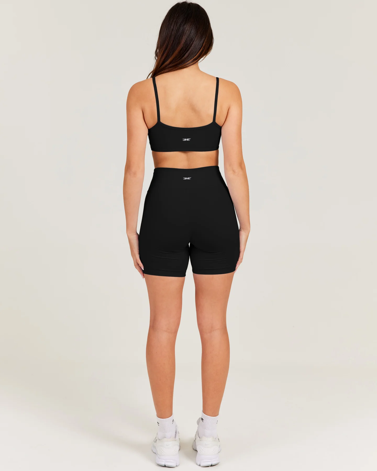 Front Scrunch Shorts - Black - Image 6