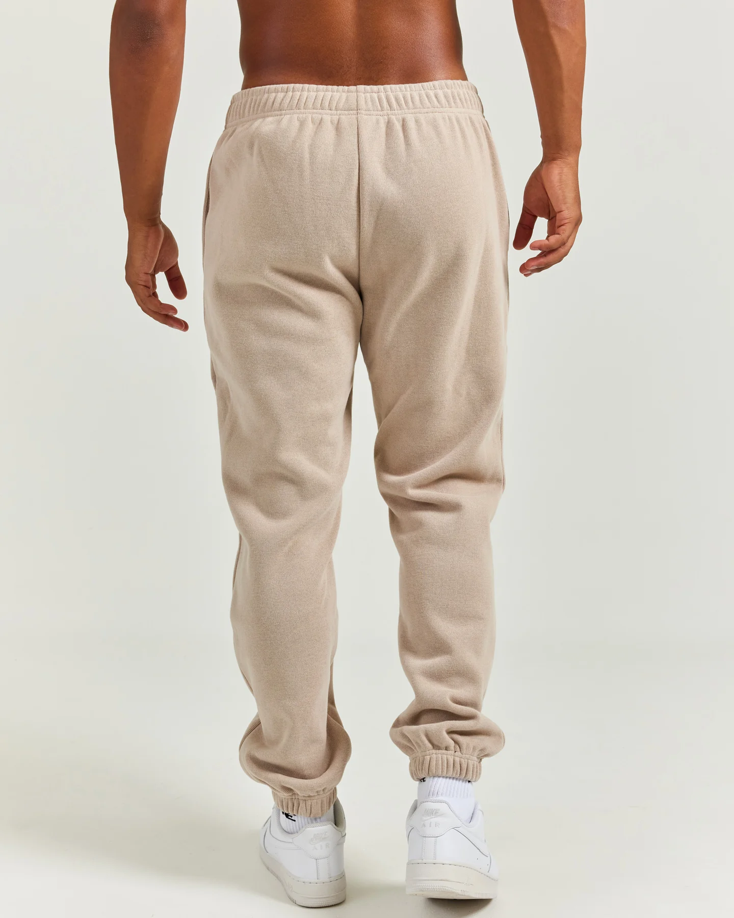 Heavy Weave Joggers - Taupe - Image 3