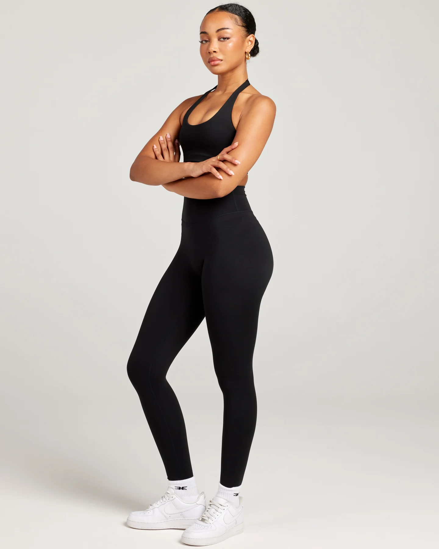 Invisible Scrunch Leggings - Black - Image 5