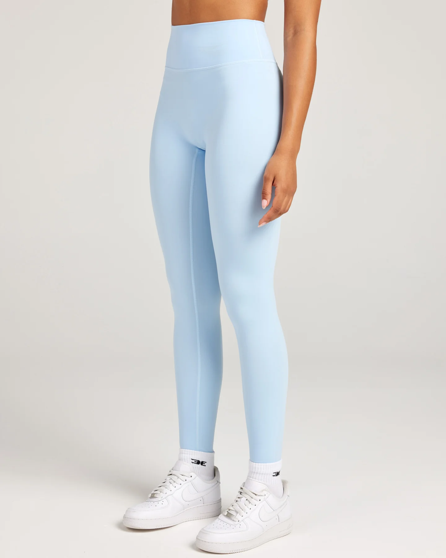 Invisible Scrunch Leggings - Blue - Image 3