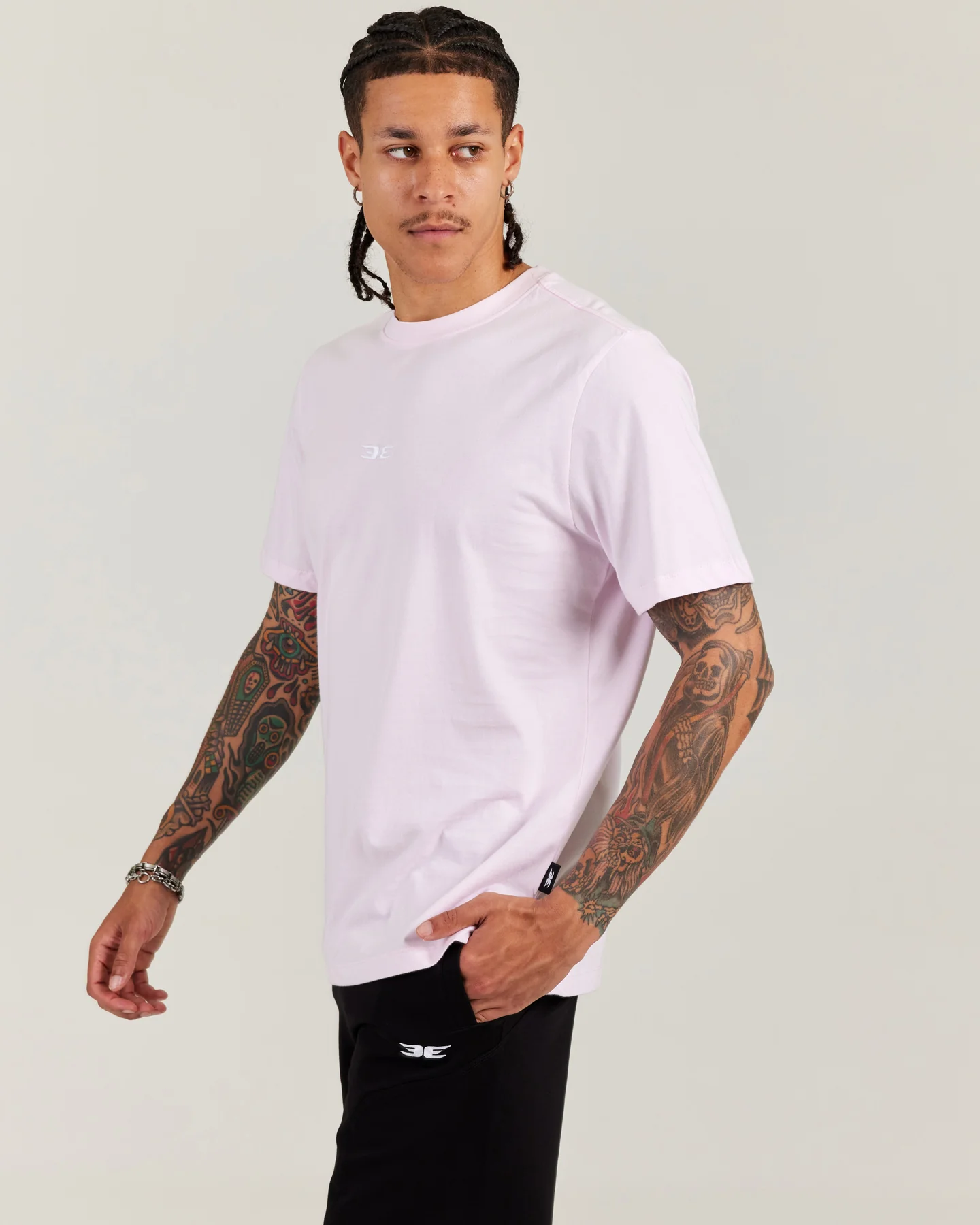 Men's Classic Lite Tee - Pink - Image 3