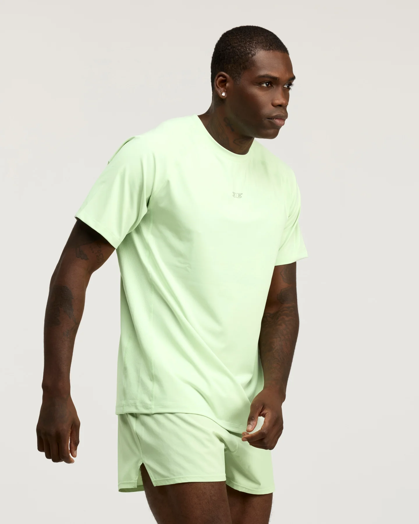 Men's ProSport Tee - Lime - Image 3