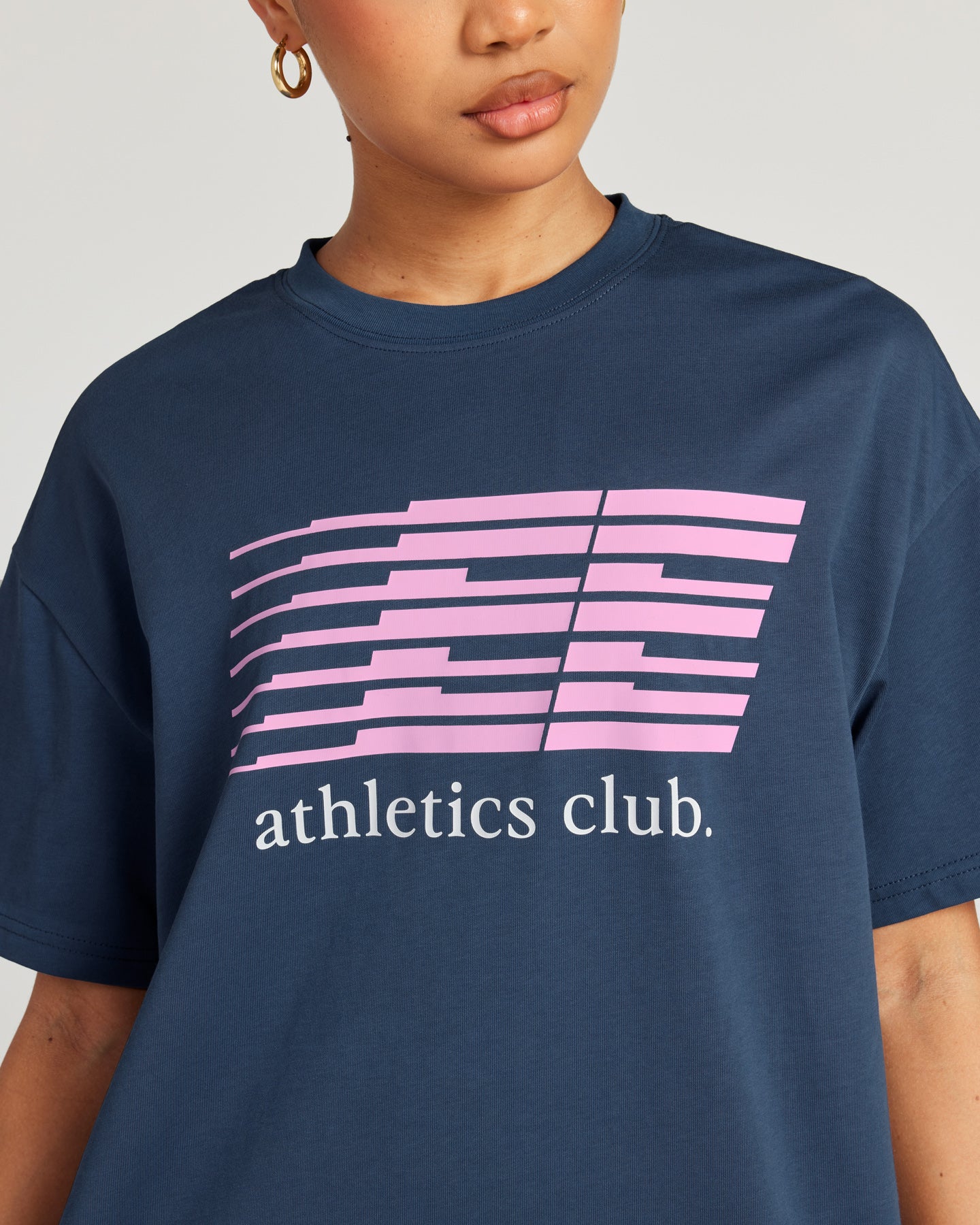 Women's Athletics Club Tee - Blue Slate - Image 3
