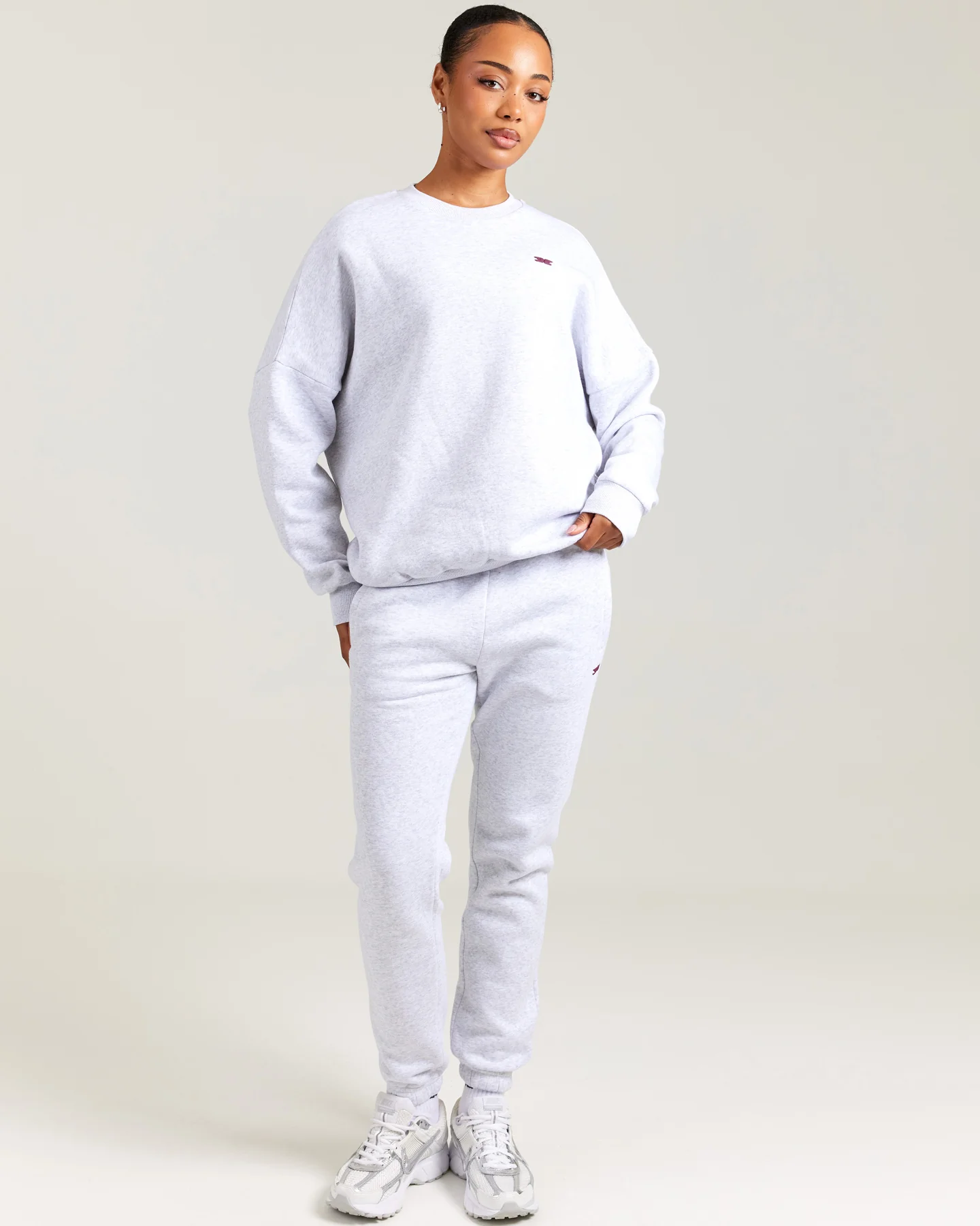 Omni Jogger - Grey Marle/Cherry Cola - Image 7
