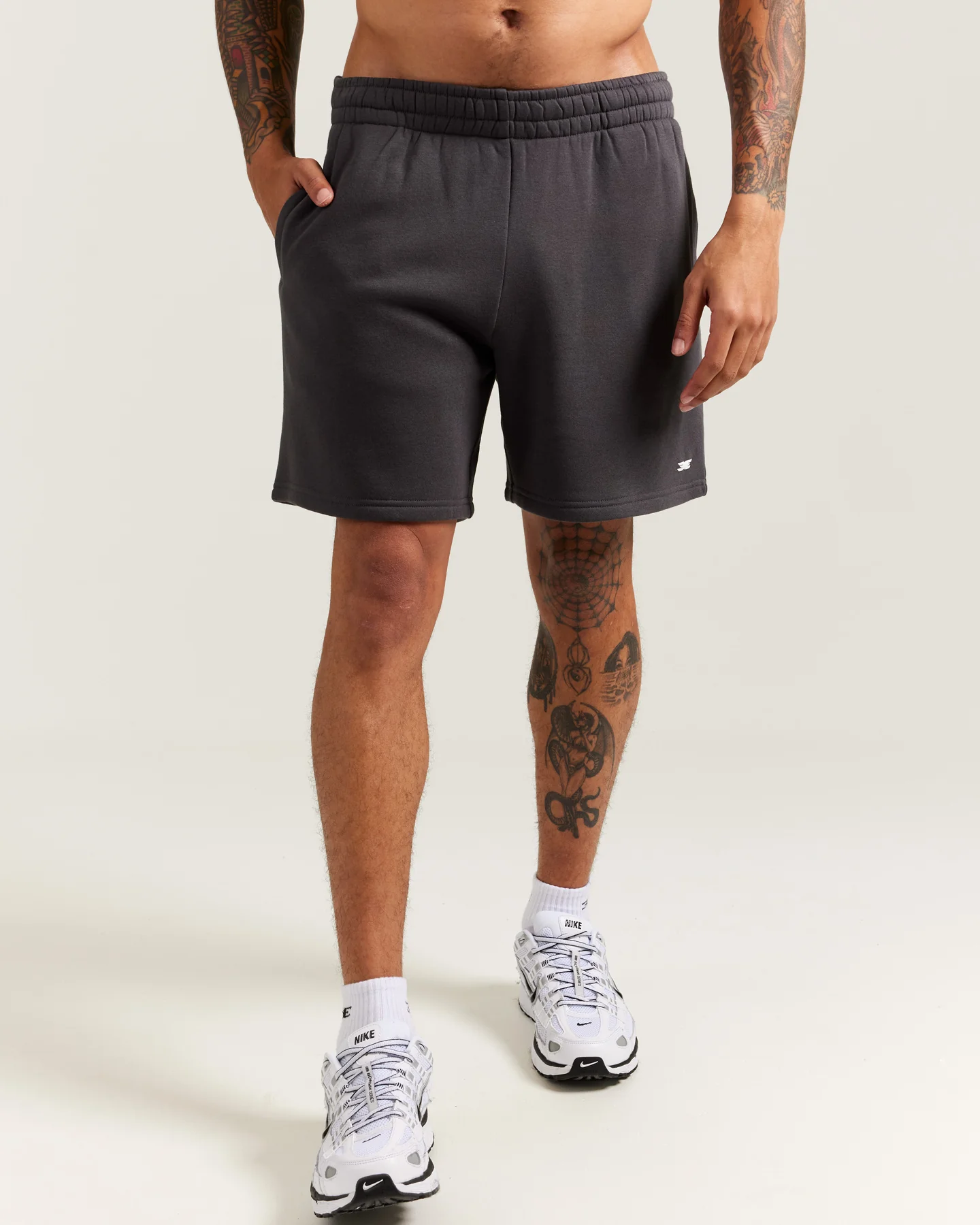 Omni Men's Shorts - Charcoal - Image 2