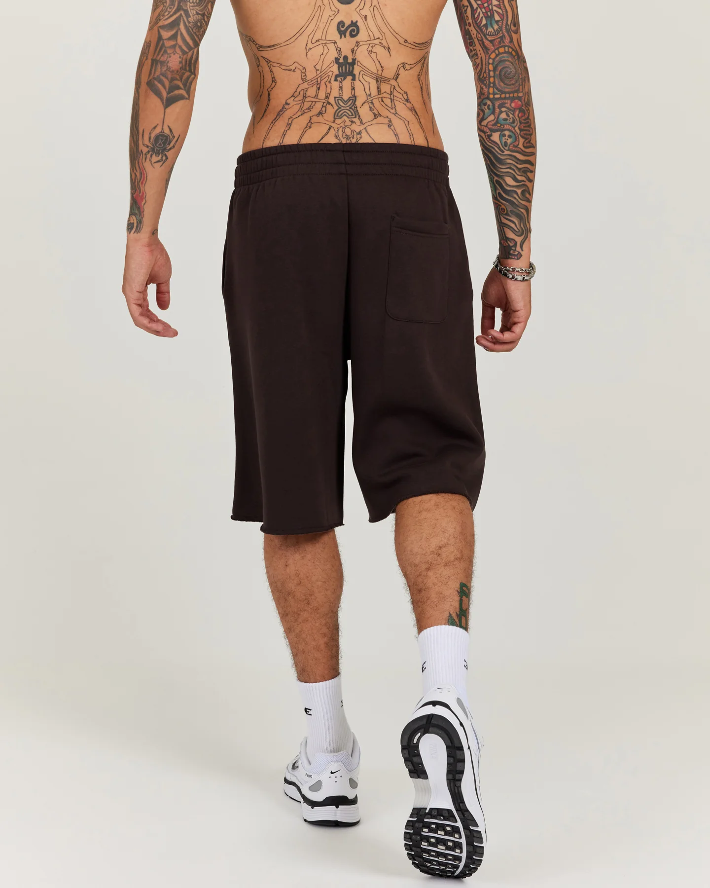 Omni Oversized Shorts - Coffee Bean - Image 3