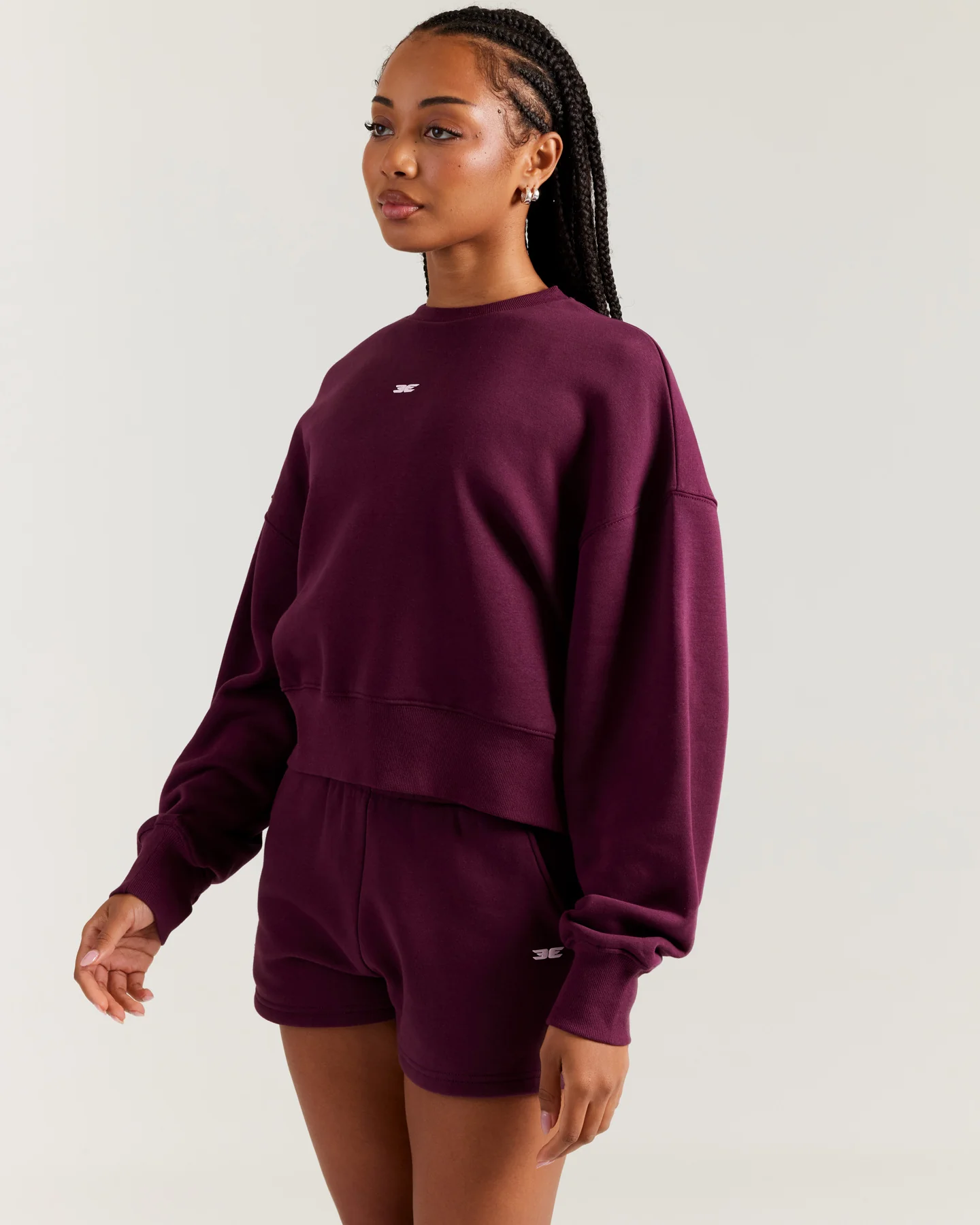 Omni Relaxed Crewneck - Cherry Cola - Image 5