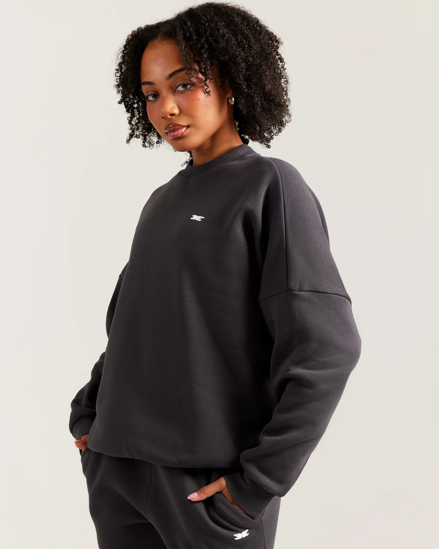 Omni Unisex Crewneck - Charcoal - Image 4