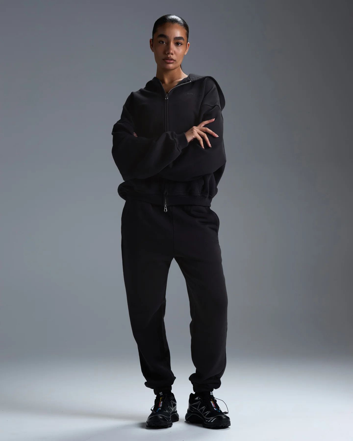 Premium Heavyweight Joggers - Black - Image 5