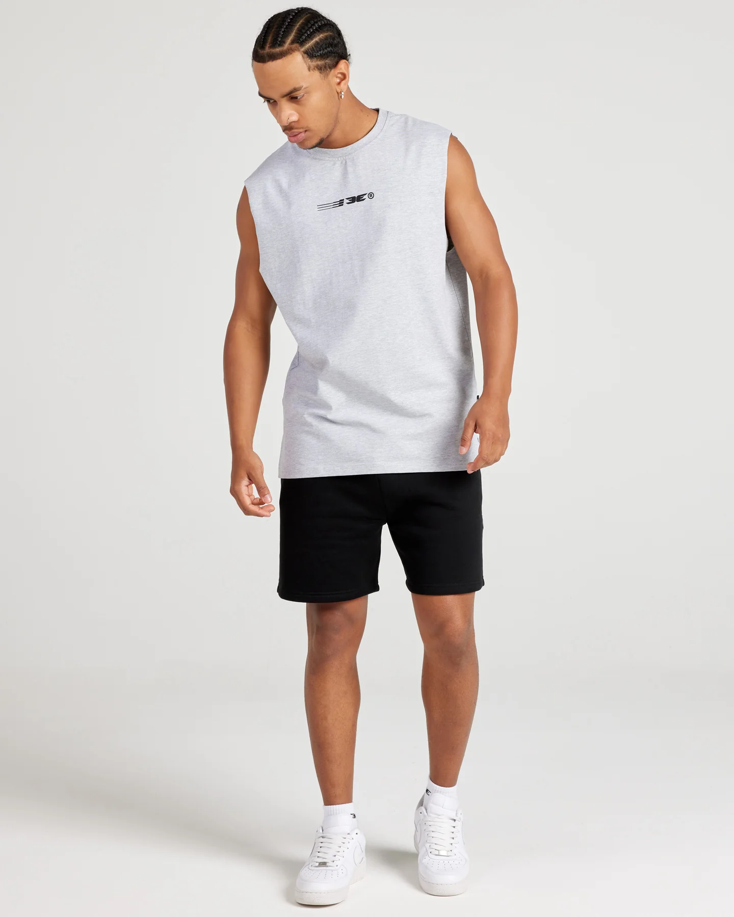 Pursuit Tank - Marl Grey - Image 3
