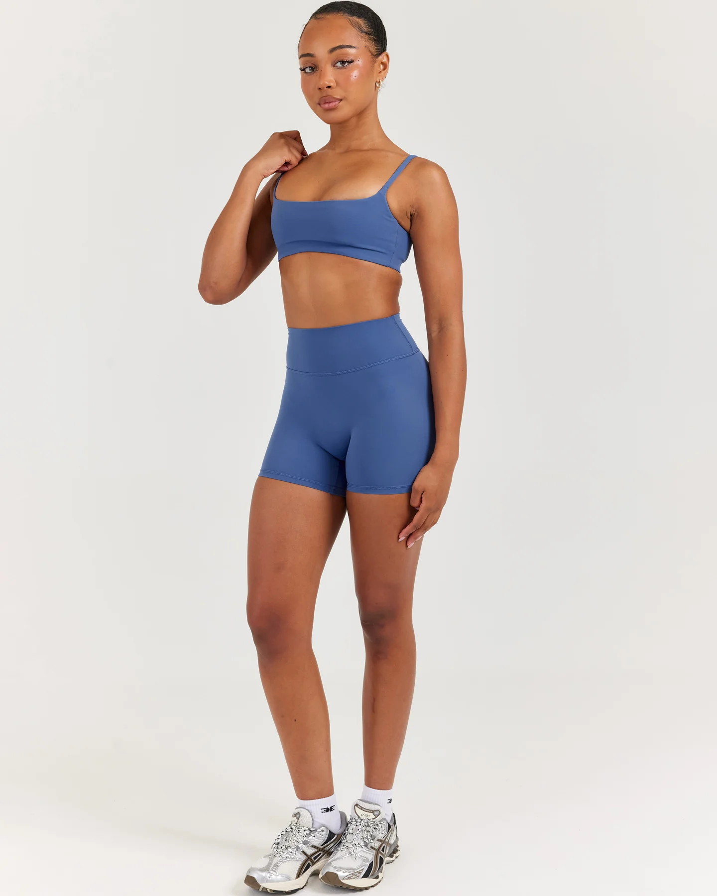 Soléa Mini Shorts - Mid Blue - Image 5