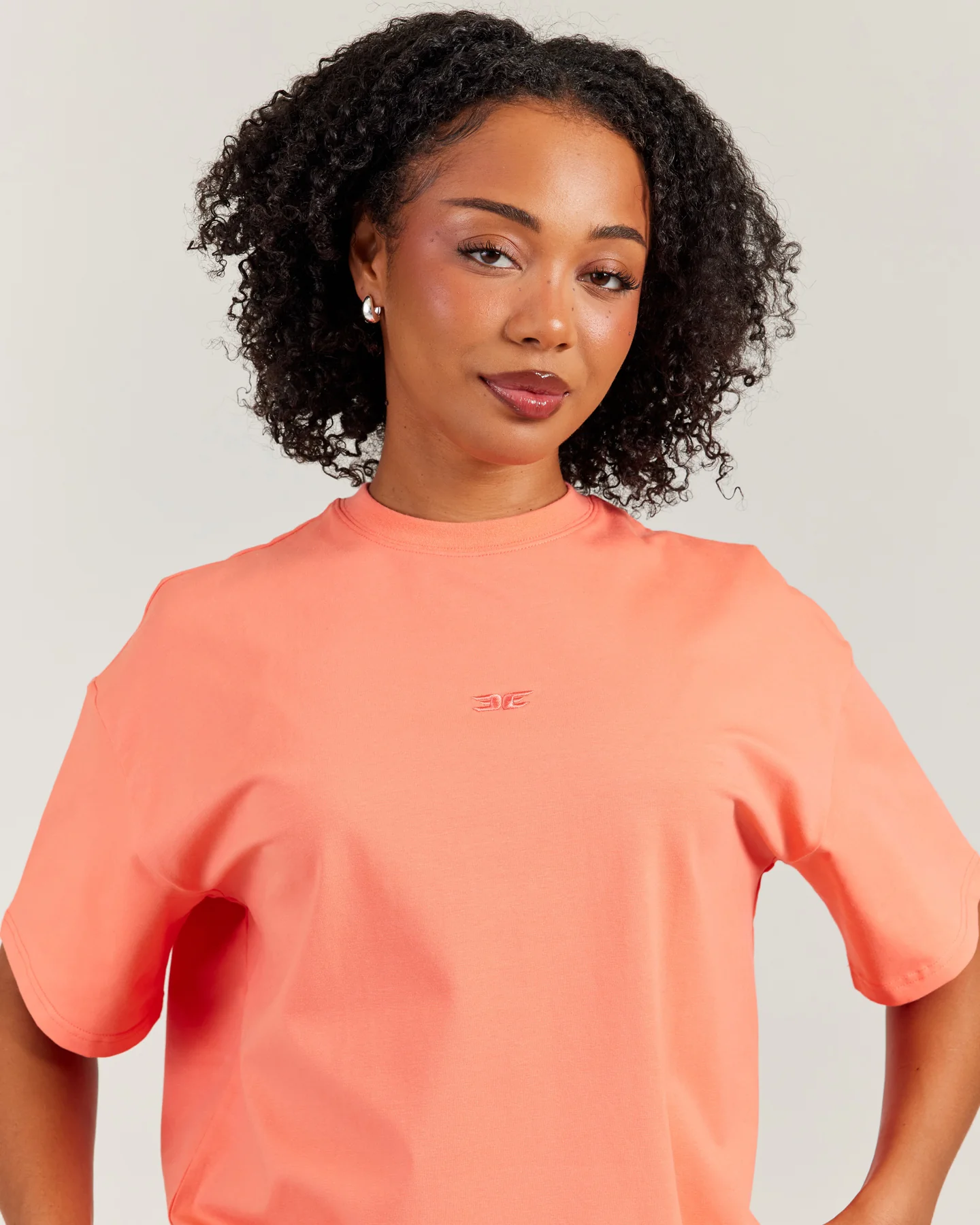 Women's Essential Tee - Coral - Image 4