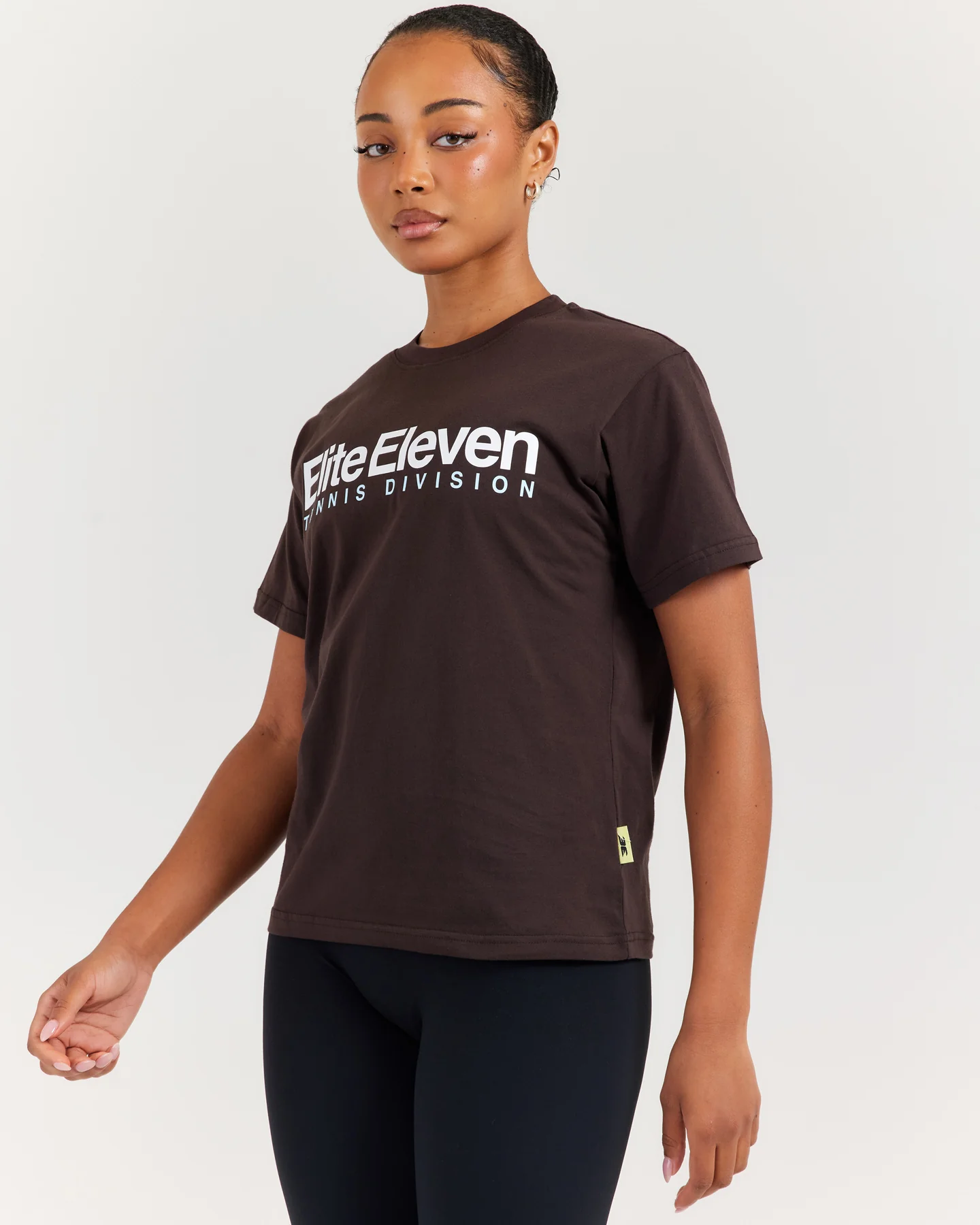 Women's Tennis Lite Tee - Espresso - Image 3
